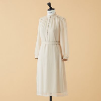 ＜AMACA (Women)＞【ＷＥＢ・一部店舗限定】【ＡＴＥＬＩＥＲ　ＣＯＬＬＥＣＴＩＯＮ】ジョーゼットワンピース（Ｖ５Ｊ１２２８３＿＿）