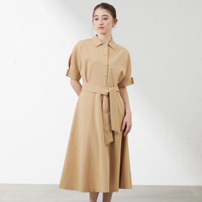 【ＷＥＢ・一部店舗限定】【ＡＴＥＬＩＥＲ　ＣＯＬＬＥＣＴＩＯＮ】コットンダブルクロスワンピース（Ｖ５Ｊ７４４１２＿＿）