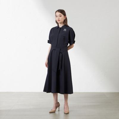【ＷＥＢ・一部店舗限定】【ＡＴＥＬＩＥＲ　ＣＯＬＬＥＣＴＩＯＮ】コットンダブルクロスワンピース（Ｖ５Ｊ７４４１２＿＿）