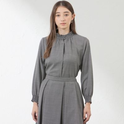 ＜AMACA (Women)＞アルタニカシアートロブラウス（Ｖ５Ｍ０１６０１＿＿）