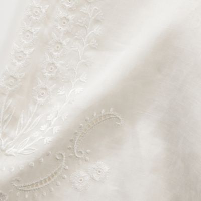 【Ａｎｎｉｖｅｒｓａｒｙ　Ｐｉｅｃｅ】リネンボイルエンブロイブラウス（Ｖ５Ｍ１０５４２＿＿）