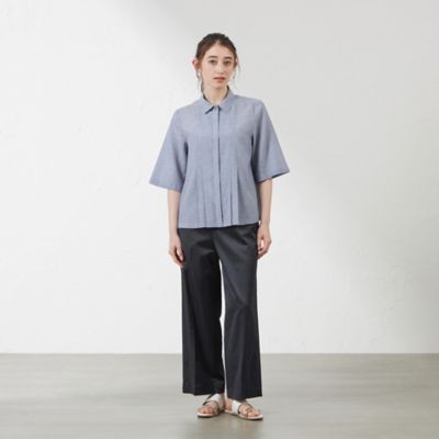 【ＷＥＢ・一部店舗限定】シルキーローンショートシャツ（Ｖ５Ｍ１１５７３＿＿）