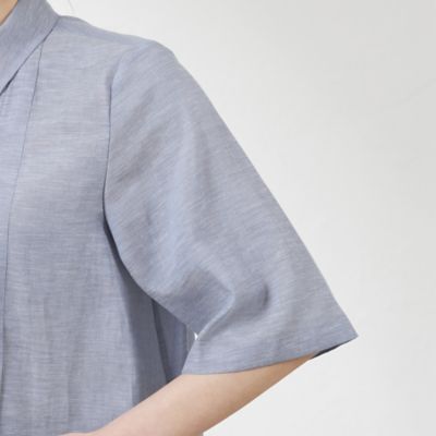 【ＷＥＢ・一部店舗限定】シルキーローンショートシャツ（Ｖ５Ｍ１１５７３＿＿）