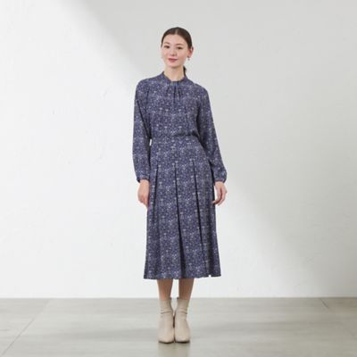 LIBERTY】Vine Thief バックサテンジョーゼット