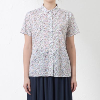 【Ａｎｎｉｖｅｒｓａｒｙ　Ｐｉｅｃｅ】【ＬＩＢＥＲＴＹ】タナローン　イング　－　ブリッツ・ガーデン　半袖シャツ（Ｖ５Ｍ１５５２０＿＿）