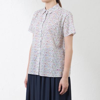 【Ａｎｎｉｖｅｒｓａｒｙ　Ｐｉｅｃｅ】【ＬＩＢＥＲＴＹ】タナローン　イング　－　ブリッツ・ガーデン　半袖シャツ（Ｖ５Ｍ１５５２０＿＿）