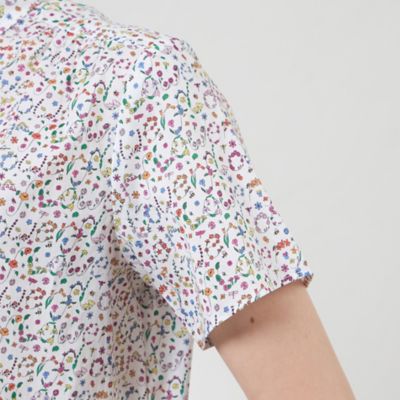 【Ａｎｎｉｖｅｒｓａｒｙ　Ｐｉｅｃｅ】【ＬＩＢＥＲＴＹ】タナローン　イング　－　ブリッツ・ガーデン　半袖シャツ（Ｖ５Ｍ１５５２０＿＿）