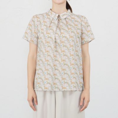 【ＬＩＢＥＲＴＹ】ＭｙＬｉｔｔｌｅＰａｃｅシャツカラーブラウス（Ｖ５Ｍ１７３７３＿＿）