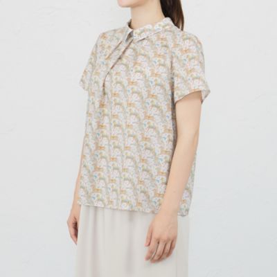 LIBERTY】MyLittlePaceシャツカラーブラウス