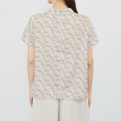 【ＬＩＢＥＲＴＹ】ＭｙＬｉｔｔｌｅＰａｃｅシャツカラーブラウス（Ｖ５Ｍ１７３７３＿＿）