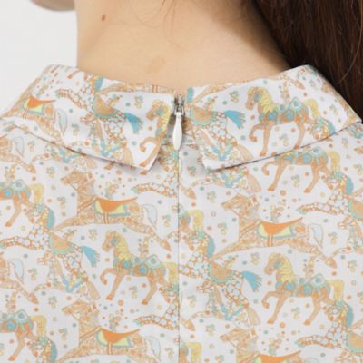 【ＬＩＢＥＲＴＹ】ＭｙＬｉｔｔｌｅＰａｃｅシャツカラーブラウス（Ｖ５Ｍ１７３７３＿＿）