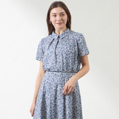 Eliza's シャツカラーブラウス（V5M19559＿＿