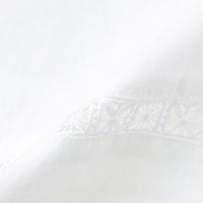 【ＷＥＢ・一部店舗限定】【ＡＴＥＬＩＥＲ　ＣＯＬＬＥＣＴＩＯＮ】リネンエンブロイブラウス（Ｖ５Ｍ２２３６４＿＿）