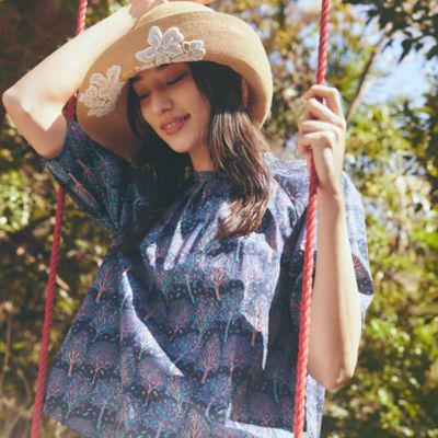AMACA (Women)/アマカ 【Anniversary Piece】【LIBERTY】タナローンThe Artist’s Tree(V5M25520__)