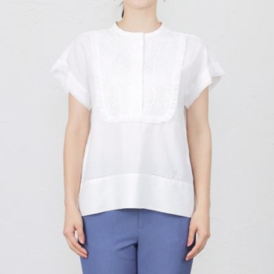 【ＷＥＢ・一部店舗限定】【ＡＴＥＬＩＥＲ　ＣＯＬＬＥＣＴＩＯＮ】パネルエンブロイダリー　プルオーバーブラウス（Ｖ５Ｍ２６３６３＿＿）