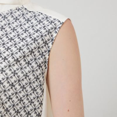 【ＷＥＢ・一部店舗限定】【ＡＴＥＬＩＥＲ　ＣＯＬＬＥＣＴＩＯＮ】　ＬＩＢＥＲＴＹ刺繍パレットデシンブラウス（Ｖ５Ｍ７１５５６＿＿）