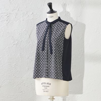【ＷＥＢ・一部店舗限定】【ＡＴＥＬＩＥＲ　ＣＯＬＬＥＣＴＩＯＮ】　ＬＩＢＥＲＴＹ刺繍パレットデシンブラウス（Ｖ５Ｍ７１５５６＿＿）