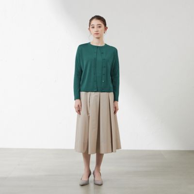 AMACA - 1.8万円 美品◯アマカ 【洗える】ウールシルクプルオーバーニット アマカ AMACA 【ウールシルク】プルオーバーニット （ボルドー