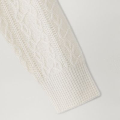 【SALE】AMACA☆リブレース編みプルオーバーニット セール】 リブレース編みプルオーバーニット （ニット・セーター