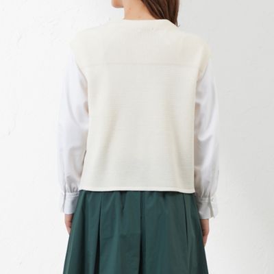 バルキーストレッチニットベスト（Ｖ５Ｎ１１４１６＿＿）
