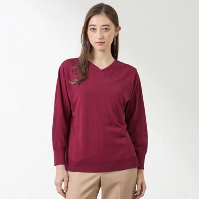 バルキーレーヨンチュニックニット（V5N14614＿＿） | AMACA