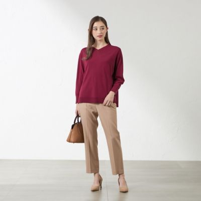 バルキーレーヨンチュニックニット（V5N14614＿＿） | AMACA