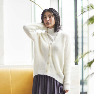 ◇ ⊇ maiamibasic モヘア 長袖 ニットカーディガン サイズF アイボリー レディース E 楽天市場】maiami カーディガンの通販