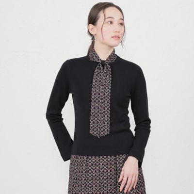 【雑誌掲載】【８０周年記念アイテム】【ＬＩＢＥＲＴＹ】Ｗｉｎｄｓｏｒ　Ｒｉｂｂｏｎ　コンビニット（Ｖ５Ｎ１８２６２＿＿）
