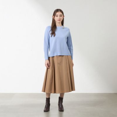 ウールミックスミラノリブニットプルオーバー（V5N19643＿＿