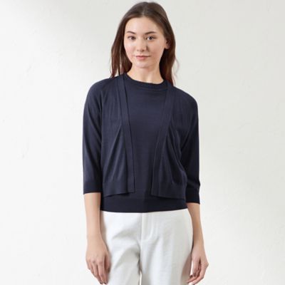 JUSGLITTY シャイニーカノコボレロ シャイニーカノコボレロ（ニット/セーター）｜JUSGLITTY（ジャス