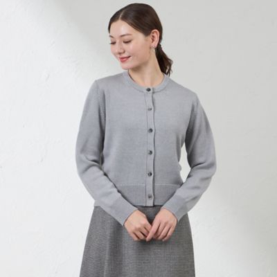 ＜AMACA (Women)＞シルクミックスニットカーディガン（Ｖ５Ｎ２３６５８＿＿）