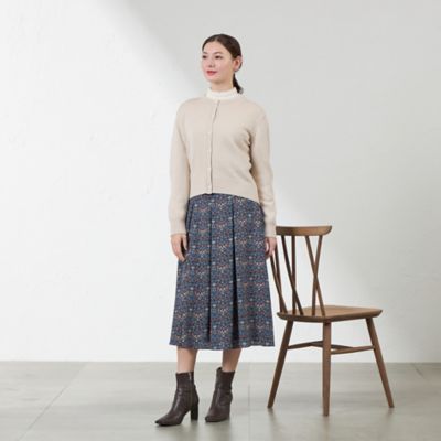 シルクミックスニットカーディガン（V5N23658＿＿） | AMACA