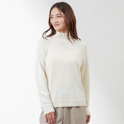 ＜AMACA (Women)＞シルクミックスプルオーバーニット（Ｖ５Ｎ２５４５６＿＿）