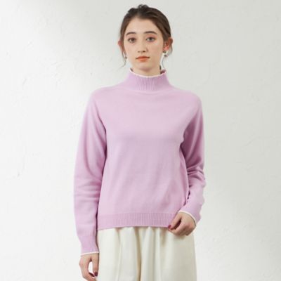 【ＷＥＢ限定色】バイカラーミドルウールニット（Ｖ５Ｎ４３４７３＿＿）