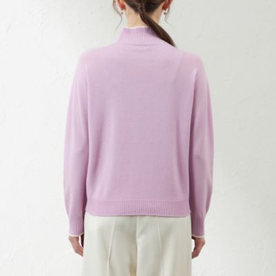 【ＷＥＢ限定色】バイカラーミドルウールニット（Ｖ５Ｎ４３４７３＿＿）
