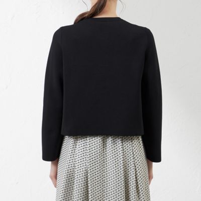 【ＷＥＢ・一部店舗限定】【ＡＴＥＬＩＥＲ　ＣＯＬＬＥＣＴＩＯＮ】ミラノリブニットボレロ（Ｖ５Ｎ７０４１３＿＿）