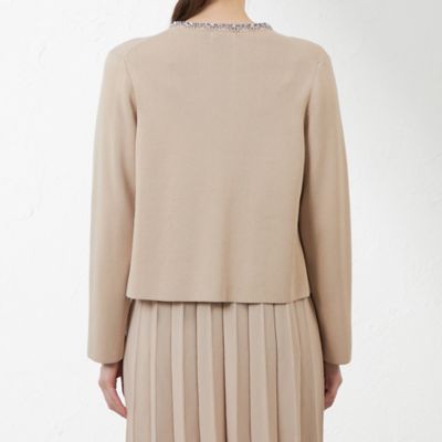 【ＷＥＢ・一部店舗限定】【ＡＴＥＬＩＥＲ　ＣＯＬＬＥＣＴＩＯＮ】ビジューニットボレロ（Ｖ５Ｎ７２４４０＿＿）