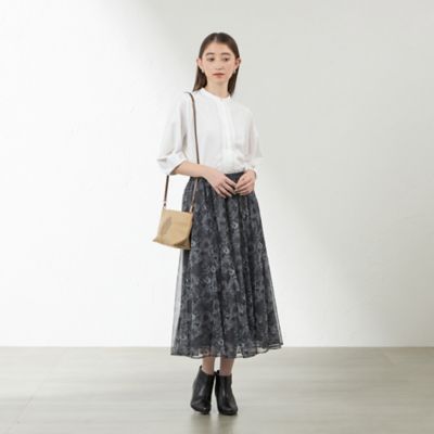 Blousey】 ブラウジーピンタックブラウス