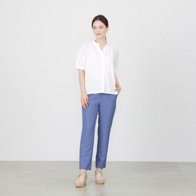 プレーティングシルケットパフスリーブプルオーバーカットソー（Ｖ５Ｐ０９３６６＿＿）