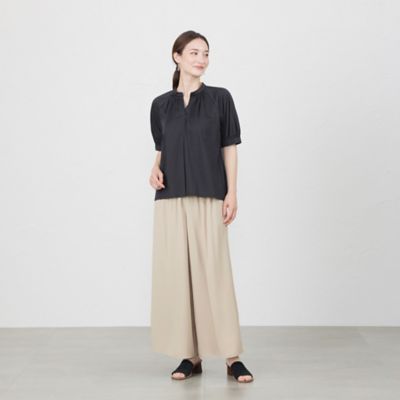 プレーティングシルケットパフスリーブプルオーバーカットソー（Ｖ５Ｐ０９３６６＿＿）