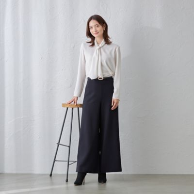２ＷＡＹストレッチ　ドレスワイドパンツ（Ｖ５Ｒ０４２１９＿＿）