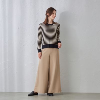 ２ＷＡＹストレッチ　ドレスワイドパンツ（Ｖ５Ｒ０４２１９＿＿）