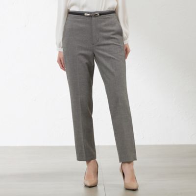 AMACA (Women)/アマカ ニューライジングストレッチテーパードパンツ(V5R04629__) ベージュ42L パンツ・ズボン【三越伊勢丹/公式】