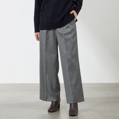 ＜AMACA (Women)＞クラルテヘリンボンパンツ（Ｖ５Ｒ０７６６５＿＿）