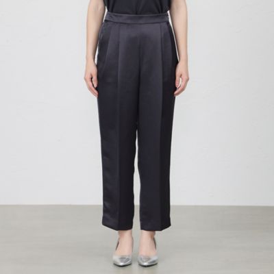 【ＷＥＢ・一部店舗限定】【ＡＴＥＬＩＥＲ　ＣＯＬＬＥＣＴＩＯＮ】トリアセテートリライムサテンパンツ（Ｖ５Ｒ１０３６５＿＿）