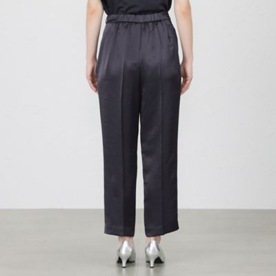 【ＷＥＢ・一部店舗限定】【ＡＴＥＬＩＥＲ　ＣＯＬＬＥＣＴＩＯＮ】トリアセテートリライムサテンパンツ（Ｖ５Ｒ１０３６５＿＿）
