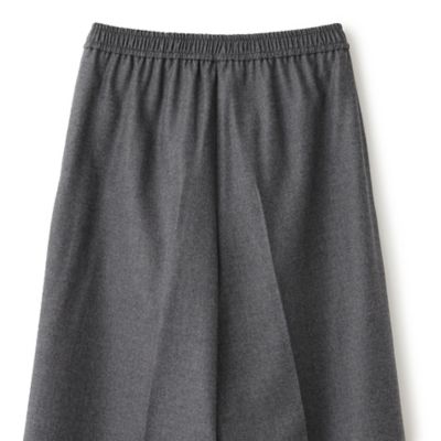 【ＷＥＢ限定サイズ】ハイカウントフラノワイドストレートパンツ　※股下長め（Ｖ５Ｒ６０４５０＿＿）