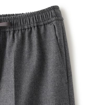 【ＷＥＢ限定サイズ】ハイカウントフラノワイドストレートパンツ　※股下長め（Ｖ５Ｒ６０４５０＿＿）
