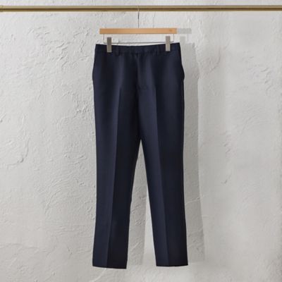 ＜AMACA (Women)＞【ＡＴＥＬＩＥＲ　ＣＯＬＬＥＣＴＩＯＮ】　シルクウールツイルパンツ（Ｖ５Ｒ７１６６４＿＿）