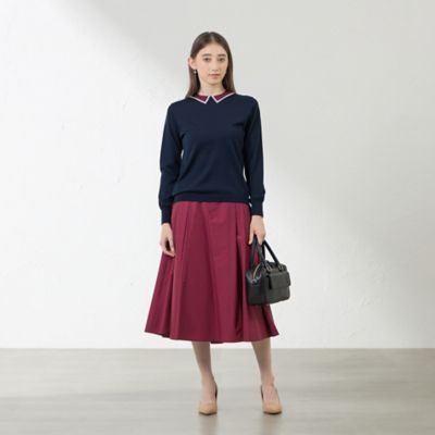 ☆紅葉☆AMACA タイプライターコットンスカート2着 2231-V5S2039129_300x.jpg?v=